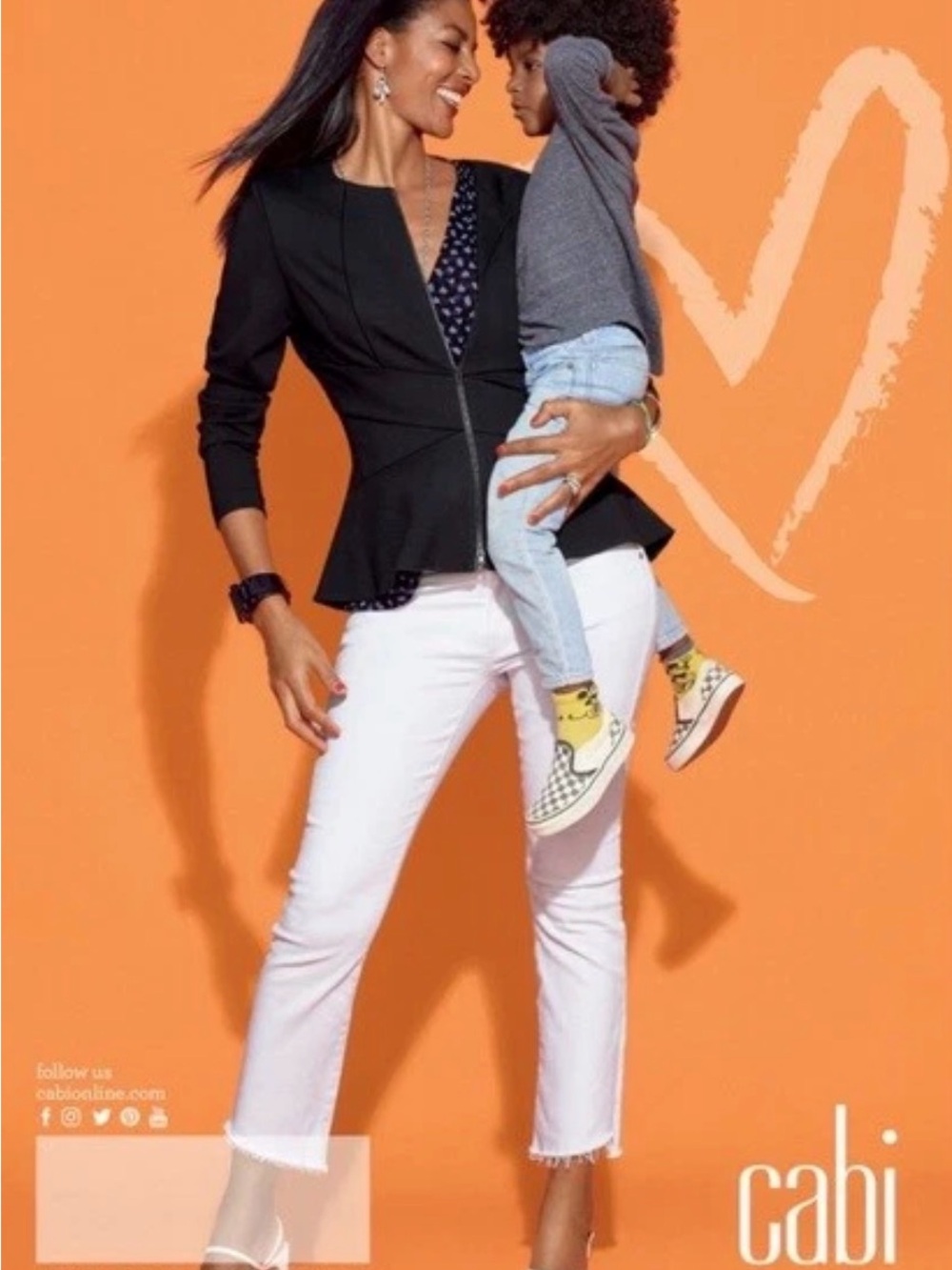 Cabi #5879 High Low Crop in white - Picture 2 of 5